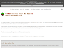 Tablet Screenshot of la-sociale.org